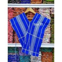 ราคา เสื้อเด็ก เสื้อกะเหรี่ยงเด็ก ชาย หญิง ใส่ได้หมด เด็กอายุ 5 11ปี ခလ အင က ကရင ဝတ စ (20637299798)