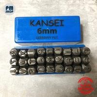 ราคา Kansei เหล็กตอกอักษร ภาษาอังกฤษ ABC เหล็กตอกตัวอักษร มีหลายขนาด 1 5 12 มิล ตัวตอก ตัวหนังสือปั้มอักษร (18895426779)