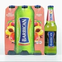 ราคา Babican Malt Beverage peach Flavour 330ml x 6 (18492492891)