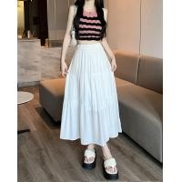 ราคา กระโปรงชั้น กระโปรงเอวสูง เนื้อผ้าอย่างดี เอวยางยืด ระบาย3ชั้น J350 (22672641562)