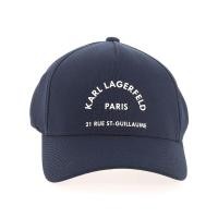 ราคา Karl Lagerfeld White Print Cap Baseball Hat (19870310578)