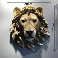 ราคา เรซินอเมริกันหัวสัตว์จำลองแขวนผนังนอร์ดิกหัวหมาป่าหัวสิงโตของตกแต่งผนังของตกแต่งผนังของตกแต่งบาร์ (20034504693)