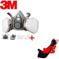 ราคา ส่งฟรี หน้ากากฉีดเคมี3m รุ่น 6200 หน้ากากกันเคมี ป้องกันฝุ่น หน้ากากพ่นสี หน้ากากป้องกันสารเคมี 7pcs หน้ากาก ป้องกันสารเคมี ฝุ่น แผ่นกรอง (22182455132)