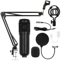 ราคา BM800 ไมค์อัดเสียง ไมค์ คอนเดนเซอร์ Pro Condenser Microphone BM800 พร้อม ขาตั้งไมค์โครโฟน และอุปกรณ์เสริม โช้คอัพโลหะ (21803862552)