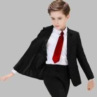 ราคา ชุดสูทเด็กเสื้อกั๊กเด็กชายชุดสามชิ้นชุดออกงานเด็กลายดอกไม้ชุดการแสดงพิธีกรฤดูใบไม้ร่วงและฤดูหนาวสไตล์อังกฤษสไตล์เกาหลี (21262972873)