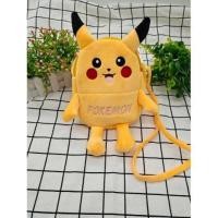 ราคา แฟชั่นลายการ์ตูนน่ารักตุ๊กตาสำหรับเด็กกระเป๋าสะพายไหล่สะพายพาดลำตัวผู้ชายแมงมุมและแมงมุมปิกาจู (20465382111)