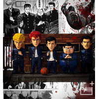 ราคา อะนิเมะรูปของขวัญ Slam Dunk ผู้เล่นบาสเกตบอลชุดชิ้น GK Sakuragi Hanamichi เหมาะสําหรับนักสะสม (21471997736)