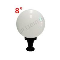 ราคา TSP Lighting โคมหัวเสาทรงแก้วนม 681012 นิ้ว (21419229513)