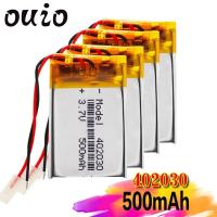 ราคา 1 10pcs 500mAh 3 7V 402030 042030 lithium Li ion Polymer Li Po batteries for Bluetooth GPS mp3 mp4 MP5 PSP (22367113431)