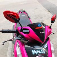 ราคา กระจกแต่ง 6 เหลี่ยม AC 3001 สีแดง สีดำ สีทอง สีน้ำเงิน AC Y3001 L ขายาว (22810385058)