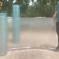 ราคา แผ่นหลังคาใส ต่อต้านริ้วรอย โค้งงอได้ กันน้ําและครีมกันแดด หลังคาไฟเบอร์กลาสโปร่งใส แผงหลังคาโปร่งใสเรียบ แผงหลังคาโปร่งใสลูกฟูกคู่ (22747605590)