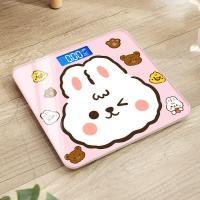 ราคา พร้อมส่ง เครื่องชั่งน้ําหนักอิเล็กทรอนิกส์ ลายการ์ตูนหมูน่ารัก สีชมพู สําหรับผู้ใหญ่ และนักเรียนหญิง (22705425787)