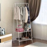 ราคา ราวAHสีขาว ราวตากผ้า ราวเอ ราวแขวนผ้าพร้อมชั้นวางของอเนกประสงค์ พร้อมส่ง (22316167673)