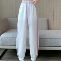 ราคา Pingmarket กางเกงวอร์มขายาวแฟชั่น ขาจั๊ม เอวยางยืด ผ้านิ่มใส่สบาย รหัส8835 ไซส์ M L (19874138169)