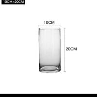 ราคา พร้อมส่งในไทย แจกันแก้วทรงกระบอกใบใหญ่ สวยหรู น่ารัก เหมาะกับตกแต่งห้องนั่งเล่นสุดหรู (22207437020)