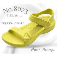 ราคา รองเท้าสวมเพื่อสุขภาพเท้า พื้นนุ่ม เบา ใส่สบาย No 8023 (21804058518)