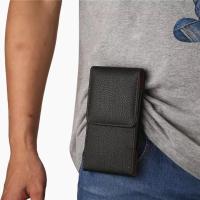 ราคา กระเป๋าใส่มือถือคาดเอว สวย แข็งแรง ทนทาน ปลอดภัย กระเป๋าเล็กติดที่เข็มขัด สีดำ แนวตั้ง ซองเคสหนัง ซองหนัง PU เคสซองหนัง แบบกระเป๋า เหน็บเข็มขัด เหน็บเอว ซองใส่มือถือ Shockproof Case Cover Full Protect