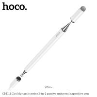 ราคา ปากกาทัชสกรีน HOCO GM111 3in1 ปากกาสไตลัส 3 หัว รองรับทุกหน้าจอ แท็บเล็ต สมาร์ทโฟน เขียนลื่น (22571975549)