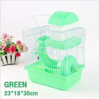 ราคา กรงหนูแฮมสเตอร์ กรงสองชั้น อุปกรณ์หนูแฮมสเตอร์ ของเล่นปราสาทขนาดเล็ก กรงหนูแฮมสเตอร์ (21871230434)