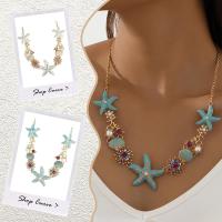 ราคา ต่างหูสร้อยคอปลาดาวปะการังเปลือกหอยชายหาดสร้อยคอสติกเกอร์ตกแต่งเล็บสร้อยคอจี้ประดับเครื่องประดับสำหรับวัยรุ่นผู้หญิงเครื่องประดับแฟชั่น (22518957064)