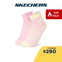ราคา Skechers สเก็ตเชอร์ส ถุงเท้าหุ้มข้อเด็กผู้หญิง Girl Quarter Sock Accessory L324G044 04GT (22625252545)