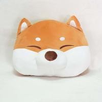 ราคา หมอนตุ๊กตานุ่มนิ่ม หมอนหน้าหมีบราวน์ เป็ดเหลือง กระต่าย กบเขียว หมีหลับตา คิตตี้ มายเมโลดี้ โตโตโร่ size M (13364538064)