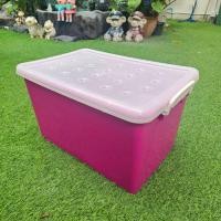 ราคา กล่องพลาสติก 50ลิตร มีล้อ กล่องเอนกประสงค์ กล่องเก็บของ ขนาดใหญ่ 34 5x52x28 5 ซม กล่องอเนกประสงค์ (22295557945)