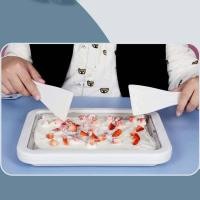 ราคา fried ice cream Yogurt machine pan เครื่องผัดไอติม เครื่องทำไอติมผัดแบบมินิ DIY โฮมเมดไอศกรีมผัดโยเกิร์ต (10335449549)