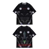 ราคา URTHE เสื้อยืด Oversize สกรีนลาย เต็มตัว (22732856974)