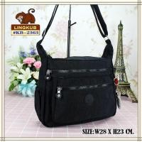 ราคา lingkub2363 กระเป๋าสะพาย กระเป๋าผู้ชาย กระเป๋าผู้หญิง กระเป๋าแฟชั่น ขนาด12นิ้ว กว้าง5นิ้ว ยาว12นิ้ว สูง9นิ้ว (16169511508)