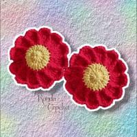 ราคา บิกินี่ดอกไม้ถักโครเชต์ Crochet Top Bikini (21925968616)