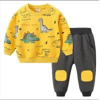 ราคา ชุดกันหนาวเด็กพร้อมส่งจากไทย ชุดไดโนเสาร์แขนขายาว ผ้าคอตตอทนุ่ม เสื้อ 90 1 2ขวบ อก27 สูง85cm 100 2 3ขวบ อก28 สูง95cm 110 3 4ขวบ อก29สูง110cm 120 5 6ขวบ อก30 สูง120cm 130 7 8ขวบ อก31สูง130cm กางเกง 90 