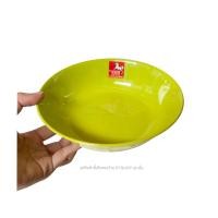 ราคา ชามใบบัว 7 5 นิ้ว ทรงใบบัว วัสดุ พลาสติก ABS คุณภาพดี สี ดำขาวส้มเขียว จำหน่าย 6ใบ 12ใบ Golden Horse (20912386282)