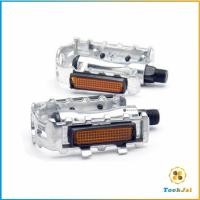 ราคา TookJai บันไดจักรยานอลูมิเนียม อุปกรณ์จักรยาน มี 2 สี สีเงิน และ สีดำ Bicycle pedals (16488728495)