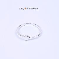 ราคา Heart ring แหวนหัวใจ เล็กๆ แหวนเงินแท้ 92 5 แหวนแฟชั่น น่ารักๆ ดีไซน์เกาหลี มินิมอล แหวนเงินแท้ 100 Major silver (5970874906)