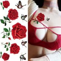 ราคา สติกเกอร์รอยสักลายดอกไม้เซ็กซี่จำลองกันน้ำ (21765365231)