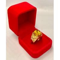 ราคา แหวนทอง 18k พลอยบุษราคัม พลอยหินหยกพม่า ช่วยเสริมราศ ความอุดมสมบูรณ์ มั่งคั่งร่ำรวยเงินทอง (22064338811)