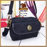 ราคา กระเป๋าสะพาย ใบเล็ก กระเป๋าสตางค์ รุ่น KK 903 ยี่ห้อ ลิงคับ ถอดสายได้ กระเป๋าตังค์ มีเก็บปลายทาง (17431333745)