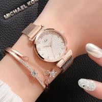ราคา Luxury Brand Women Watch 2023 New Elegant Ladies Waterproof Watches With Bracelet Leather Strap Quartz Wristwatch Dropshipping (20009082926)