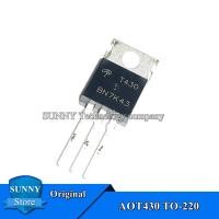 ราคา 5ชิ้น T430ของแท้ AOT430ถึง220 TO220 80A 75V N Channel MOSFET แบบใหม่ดั้งเดิม (19457142743)