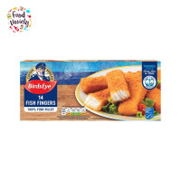 ราคา Birds Eye 14 Fish Fingers 350G เบิร์ดอาย 14 ปลาฟิงเกอร์ฟิงเกอร์จากอลาสก้าทอดกรอบ 350 กรัม (22442480464)
