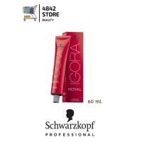 ราคา กล่องแดง เฉพาะสี Schwarzkopf Igora Royal color ชวาสคอฟ อีโกร่า รอยัล ยาย้อมสีผม 60มล (19767838512)
