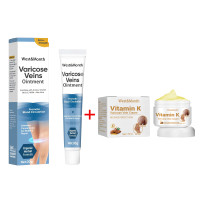ราคา West Month Vitamin K Varicose Vein Cream ครีมปรับปรุงอาการปวดขาและการไหลเวียนโลหิต เหมาะสำหรับทั้งผู้ชายและผู้หญิง แก้ไขเส้นเลือดขอด 50g (22781307494)