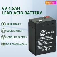 ราคา แบตเตอรี่แห้ง รุ่น SN4 5 6 ขนาด 6V 4 5AH แบตรถเด็ก แบตไฟฉุกเฉิน แบตเตอรี่6V4 5AH 20HRแบตเตอรี่แบบแห้ง (22523887520)