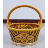 ราคา ตะกร้าหวาย ตะกร้าทำบุญสีน้ำเงินเข้ม (20691312099)