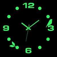 ราคา DIY นาฬิกาแขวนผนังดิจิตอลนาฬิกาอะคริลิคติดผนังส่องสว่างแบบไร้กรอบสำหรับเครื่องตกแต่งฝาผนังสำนักงานบ้าน1ชุด (22269012472)