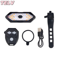 ราคา TELV ไฟเลี้ยวจักรยานสัญญาณควบคุมระยะไกลตัวบ่งชี้ทิศทางจักรยานไฟท้าย (22296041235)