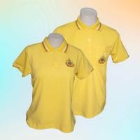 ราคา เสื้อเหลือง เสื้อโปโล ปักโลโก้ 72 พรรษา สีเหลืองอ่อน พร้อมส่ง (22280722414)