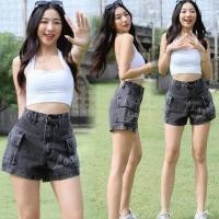 ราคา Look Trend 1997 ป้ายกวาง ขาสั้นคาร์โก้ ทรงเป๊ะ ยีนส์ไม่ยืด เก็บทรงสวย สีนี้ก็ใส่ได้กับเสื้อทุกสี ซัมเมอร์นี้ต้องมีนะสาว (21936966046)