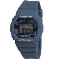 ราคา US SUBMARINE สีฟ้าTP1373M L นาฬิกาข้อมือผู้ชาย แสดงวันที่ จับเวลา ระบบดิจิตอล กันน้ำ สายยางทนทาน (21624823677)